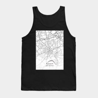 Essen Germany City Map Tank Top